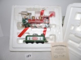 The Coca Cola Holiday Express, On30 Scale 2-6-0, Hawthorne Village, Packed in styrofoam, COA