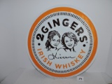 2 Gingers Irish Whiskey Sign, 2014, Metal, New, 17 1/2