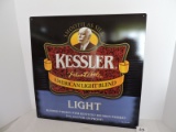 Kessler Light Sign, No date, Metal, 17 1/2