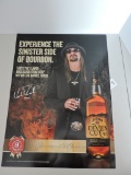 Jim Beam Kid Rock Devil's Cut Whiskey Poster, 2013, 24