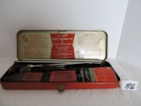 JC Higgins Gun Cleaning Kit, Metal Case, LOCAL PICK UP ONLY