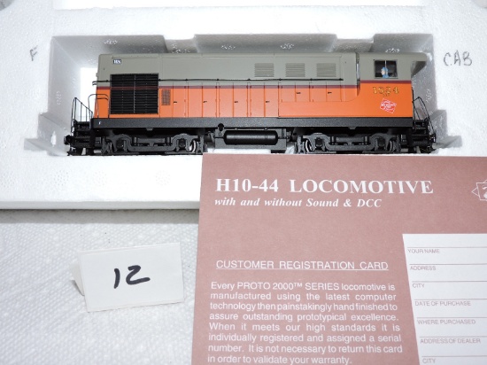 H10-44 Locomotive, Milw #1824, HO Scale, Walthers, Proto 2000 Series, Limited Edition