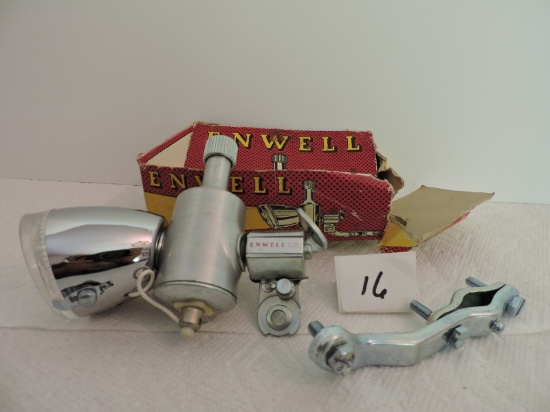 Vintage Enwell, No. 94, Bicycle Light, Good Condition, Made in Japan, Not tested