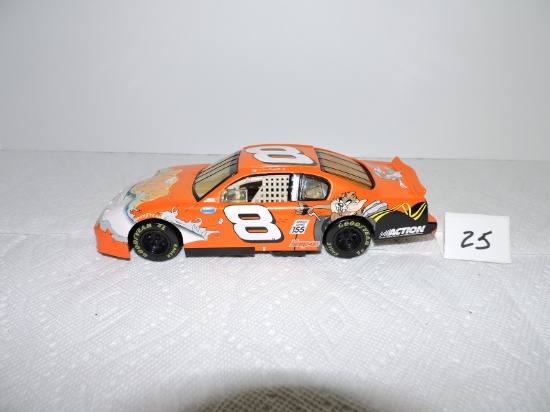 Action, Looney Tunes, #8, Dale Earnhardt Jr., 2002 Monte Carlo, Diecast & Plastic, 8" x 3"