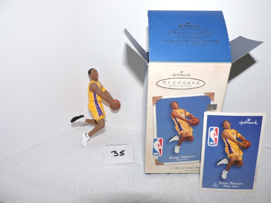 Kobe Bryant, Hoop Stars, NBA, 2003, L.A. Lakers, Hallmark Keepsake Ornament