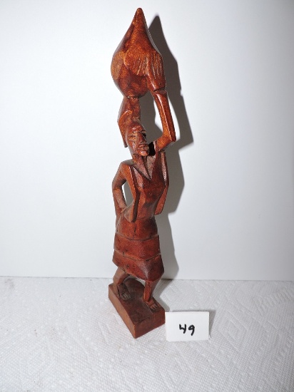 Wooden Statue, 10 1/2"