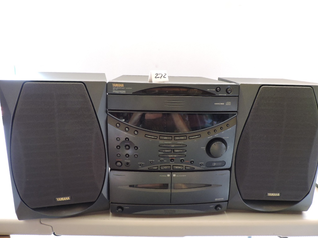 Yamaha Mini Component System Gx 70 1998 Tuner Speakers Art Antiques Collectibles Collectibles Online Auctions Proxibid