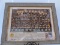 1986 Green Bay Packers Poster, Old Style, Plastic Frame, 27 1/2