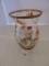Crackle Glass Vase, 8