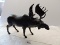 Moose Statue, Resin, Leather, Fabric, 11