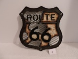 Route 66 Wall Hanging, Metal, 10