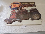 Holley High Performance Carburetion Tin Sign, 12 1/2
