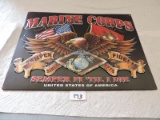 Marine Corps Tin Sign, 16
