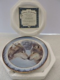 Plate, Tender Moment, Portraits of the Pack collection, Daniel Smith, Terry Isaac