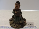 Candy Gnome Statue, Artist Thomas Clark, 1985, Hand Cast By Cairn Studio