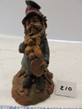Twinkle Gnome Statue, Artist Thomas Clark, 1987, Hand Cast By Cairn Studio