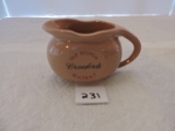 Crawford's Old Scotch Whisky Pitcher, Ceramic, 5