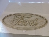 Ford Sign, Wood, 24