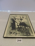 Framed Al Capone Poster, 8 1/2