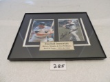 Framed Autographed Pictures, Mickey Mantle & Ted Williams, 8