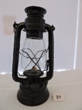 Lantern, Kerosene, Glass & Metal, No Markings, 13