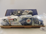 Mobil 1 Car Carrier Truck, Limited Edition, In Original Packaging, Year 2000 Credit Card Edition