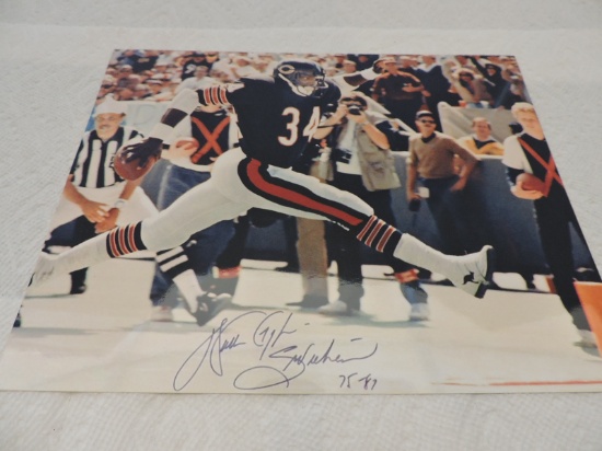 Autographed Picture, Walter Payton, Chicago Bears, 8" x 10", No COA