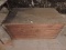 Wooden Storage Box, 43 1/2