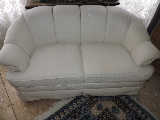 Love Seat, Fabric, Rowe, 64" x 34" x 32", LOCAL PICK UP ONLY