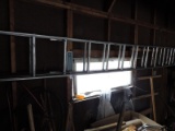 Aluminum Extension Ladder, Approx. 14' When Not Extended, LOCAL PICK UP ONLY