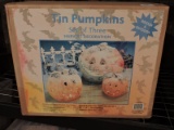 Tin Pumpkins, Set of 3, Harvest Decorating, 20