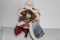 Thomas Kinkade's Old World Santas Collection of Portrait Figurines, Christmas Journey's End Santa