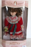 Collectible Memories Genuine Porcelain Doll, Limited Collector's Edition