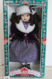 Victorian Rose Collection, Violet Rose, 1996 Holiday Edition, The Brass Key Inc.