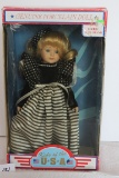 Soft Expressions, Classic Series Special Edition, Genuine Porcelain Doll, Kids of the U.S.A.