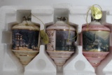 Thomas Kinkade's Heirloom Glass Ornament Collection, The Bradford Editions, 8th Issue, 2001