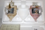 Thomas Kinkade's Heirloom Glass Ornament Collection, 3rd Issue, The Bradford Editions, 2001