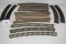 15 Pieces of Curved Track, HO Scale