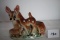 Ceramic Deer Planter, 5 1/2