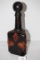 Leather Covered Decanter, Made In Italy, 12 1/2