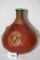 Leather Covered Decanter Bottle, Made In Italy, 7