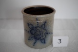 Red Wing Pottery, 1997, MW, Blue Flower, 3 1/2