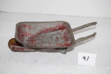 Metal Toy Wheelbarrow For Parts or Restoration, 9