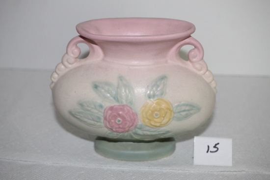 Hull Pottery, Open Rose Vase, USA, 123-6 1/2"