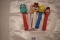 5 Assorted PEZ Dispensers