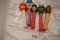 5 Assorted PEZ Dispensers