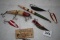 Assorted Fishing Lures, Vintage Bobber