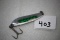 Krocodile Fishing Lure, Die #4, Lure Jensen, 2 1/2