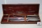 Gerber 3 Piece Carving Set, Wooden Case, Little Snick, Snickersnee, Ron, Brenner Jeweler