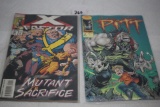 2 Comics X Factor-Marvel Comics-#94-1993, Pitt-Image Comics-#2-1993